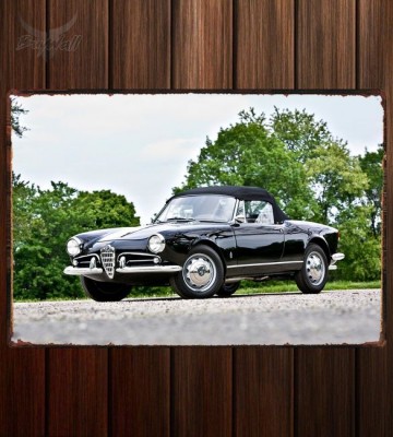 Металлическая табличка Alfa Romeo Giulietta Spider (750 101)